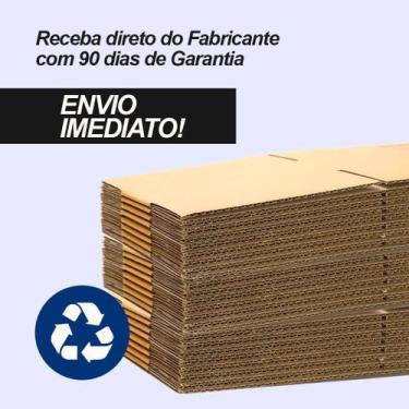 Imagem de Caixa De Papelão Envio Imediato Correios Pequena 16x11x6 Sedex Atacado