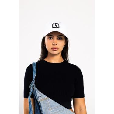 Imagem de Boné dad hat aba curva branco gg gran guerrero