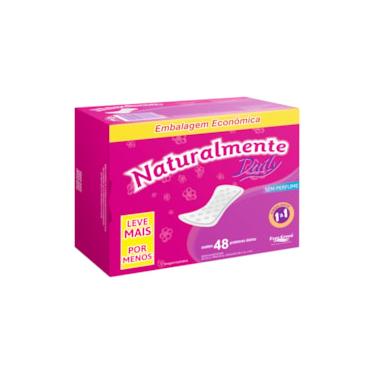 Imagem de Protetor Diário Naturalmente Daily 48 unidades