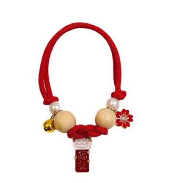 Imagem de Collar de Controle de Piolhos de Pulga, Colar de Piolhos de Piolhos para Cães de Gatos Feitos Com Madeira de Cânfora Proteção Duradoura Não Gordurosa Fórmula Não Gordurosa (Vermelho M)