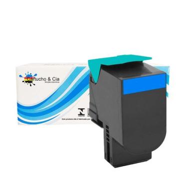 Imagem de Toner Comp C54X C540H1CG C540A X544 543 548 Ciano 2K - Cartucho & Cia