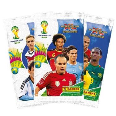 Imagem de Kit: 5 Booster Pack Adrenalyn XL Copa Do Mundo FIFA 2014 - PANINI