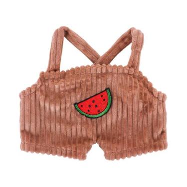 Imagem de Boneca de Pelúcia Lalafanfan Pato com Capuz - 30cm - Brinquedo Infanti