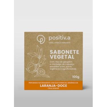 Imagem de Sabonete Vegetal Laranja-Doce - Positiv.a 100g