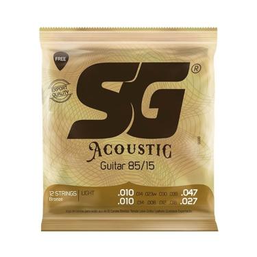Imagem de Encordoamento Sg P/ Violão Aço 12 Cordas Bronze 85/15 10/47 - Ec0468