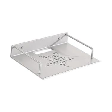 Imagem de Generic Suporte de parede para projetor, prateleira flutuante para projetor, suporte de parede para DVD player, console de jogos, casa, Prata, 23x16.5cm