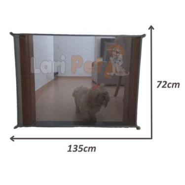Imagem de Cerca Tela para Cachorros Cães Pet Divisoria de Ambientes para Portas 
