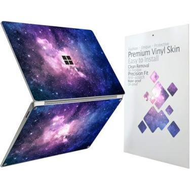 Imagem de Adesivo decalque de capa protetora ultrafina para laptop Microsoft 2025 Surface de 13 polegadas (PC Copilot), fácil de aplicar, antiarranhões, película de vinil livre de resíduos [Nebura]