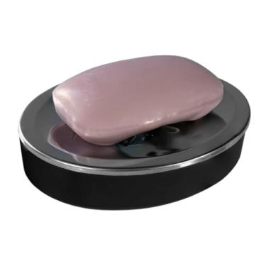 Imagem de Saboneteira Pratic Black Inox Acessórios Para Banheiro Lavatório Lavabo