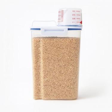 Imagem de Kit Pote Hermético com Copo Medidor Bico Dosador Cozinha Lavanderia Mu