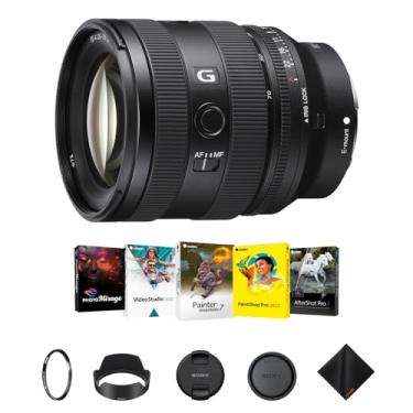 Imagem de Sony Lente FE 20-70 mm f/4 G para câmeras E-Mount | Lente de câmera digital ultralarga de quadro completo com kit de software Corel Art Suite, filtro protetor UV Tiffen de 77 mm - Kit de pacote