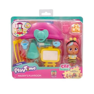 Imagem de Boneca Cry Babies Playtime Brinquedoteca Da Maddy - BR2466