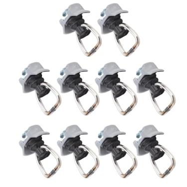 Imagem de RiToEasysports 10pcs L Atinge o Encaixe Com o Anel de Dão Pesado 13333lb Capacidade, Uso Versátil, Instalação Amigável de Uso, Capacidade para Serviços Pesados, Material de Longevidade, 10 Peças