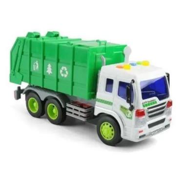 Imagem de Caçamba Verde Veiculo Reciclagem - BBR Toys R3034