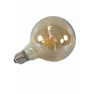 Imagem de Lampada led filamento g95 4w branco quente e-27 bivolt - CBC