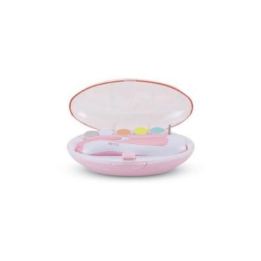 Imagem de Lixa de unhas elétrica para bebês rosa - Lightbek Official Store