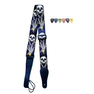 Imagem de Bracelete de guitarra MARSSSTILALO 2 Professional Classic Cool Skull