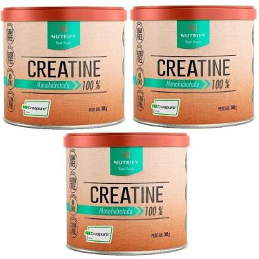 Imagem de Kit 3x Creatina (Creatine Creapure) - Nutrify 300g-Unissex
