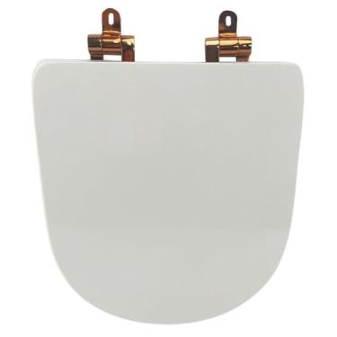 Imagem de Assento Sanitário Poliéster Para Louça Life/Vogue Plus (Celite/Deca) Slow Close Sedile Branco