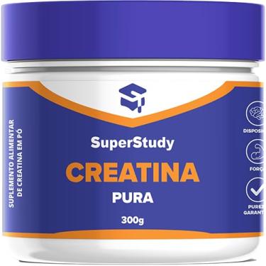 Imagem de Creatina Pura Monohidratada 300g - SuperStudy