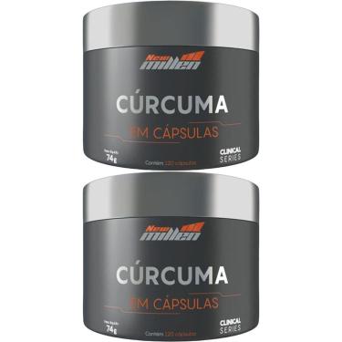Imagem de Kit 2X Cúrcuma - 120 Cápsulas - New Millen-Masculino