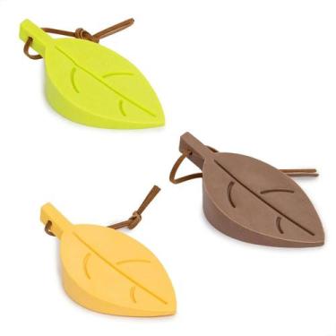 Imagem de Kit Com 3 Parador De Porta De Silicone Peso Trava Decoração - MORI, So