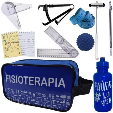 Imagem de Kit De Fisioterapia Goniometro Martelo Buck - Love Saude, NECESSAIRE F