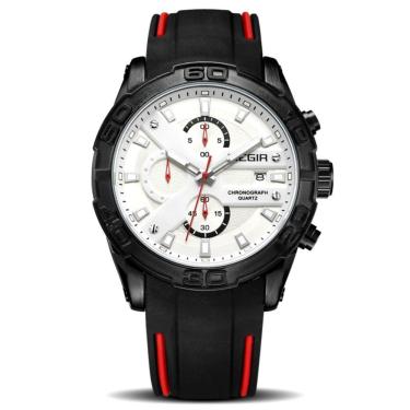 Imagem de Relógio Masculino Esportivo De Silicone Movimento Luminoso