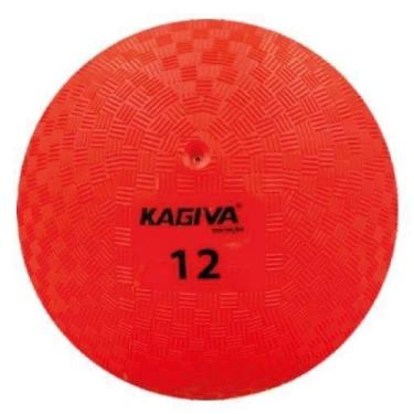 Imagem de Bola Iniciação Kagiva de Borracha Nº 12 Vermelho, Vermelho