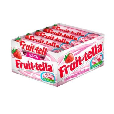 Imagem de Caixa Bala Fruittella Swirl Morango Vitamina C 15x41g 615g, Morango co