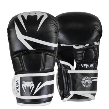 Imagem de Luva Venum MMA Sparring Challenger Evo 8oz Preto e Branco-Unissex