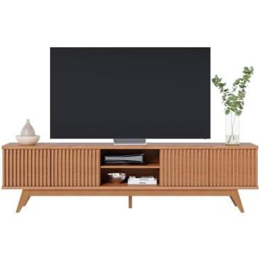 Imagem de Bancada Rack Tv 75 Pol 218 Cm Fortaleza Freijo Clb Freijo - COLIBRI MÓ