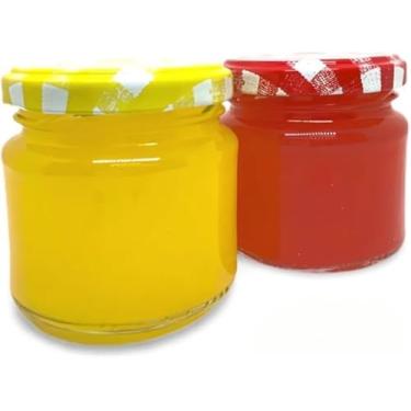 Imagem de Conjunto de 12 Potes de Vidro Mini Belem, 150ml, com Tampas e Lacres