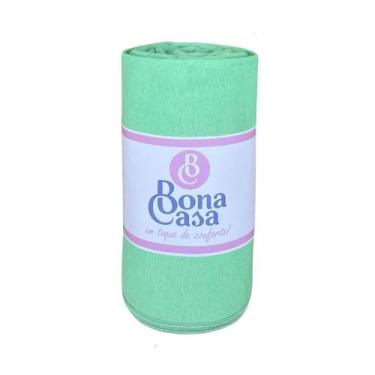 Imagem de Lençol King Avulso Com Elástico Malha 100% Algodão Bona Casa, VERDE CL
