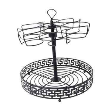 Imagem de SiaBiced Suporte para Garrafa de água Rack de Armazenamento de Copo Estável para Armário de Doméstica