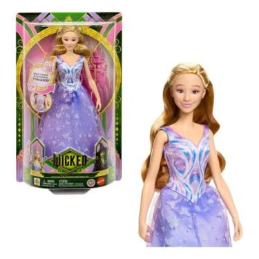 Imagem de Boneca Glinda Filme Wicked For Good Mattel Jfm10