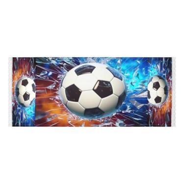 Imagem de Wassud Capas de lavadora e secadora de futebol quebradas, protetor de lavadora com sacos de armazenamento, capa de geladeira à prova de poeira com bolsos para lavanderia doméstica, cozinha, 120 x 55