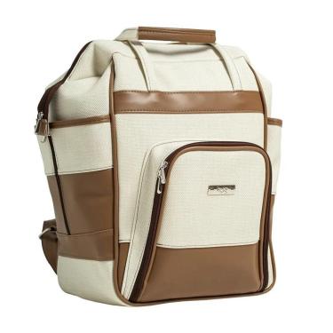 Imagem de Mochila de Maternidade Multifuncional Hug Istambul Bege