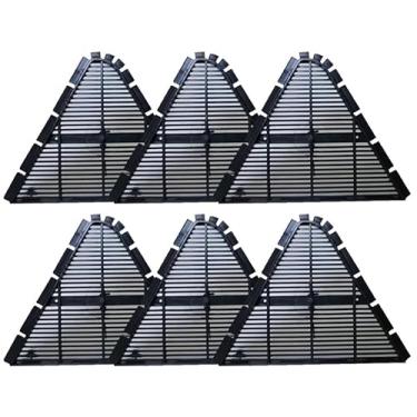 Imagem de Kit Com 6 Peças De Grade de Ventilação Canalete (Canalete 49)