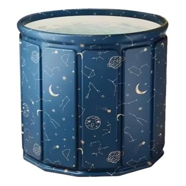 Imagem de Banheira De Gelo Dobrável Spa Portátil Qualidade Grande Azul Marinho