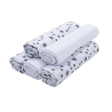 Imagem de Fralda Prime 5 Unidades Baby Joy Estrelinhas