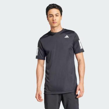 Imagem de Camiseta Adidas Club 3 Stripes Masculina-Masculino
