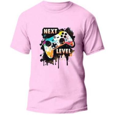 Imagem de Camiseta Infantil Masculina Next Level Controle Jogo Blusa Estampada 1