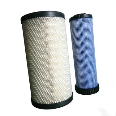 Imagem de Filtro de ar 7386224 7386225 compatível com carregador Bobcat T62 T64 T66 T76 S62 S64 S66 S76 substitui SA160155 SA160154