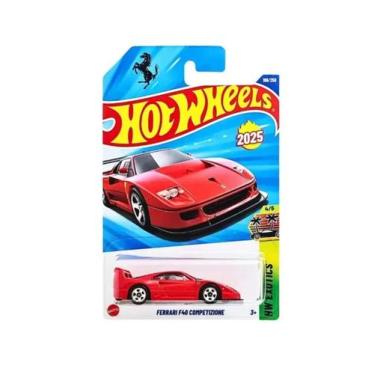 Imagem de C4982 hot wheels carros basicos ferrari f40 competizione hyw59 (43358)