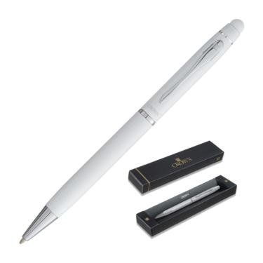 Imagem de Caneta Esferográfica Crown Ref: Di11307b Viena Branca