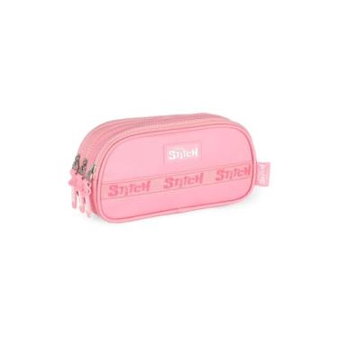 Imagem de Estojo Triplo, Luxcel, Stitch, Rosa