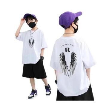 Imagem de Conjunto De Roupas De Verão Para Meninos E Meninas, Camiseta De Manga 