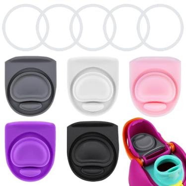 Imagem de ZONBBEE Rolha de substituição e anel de vedação de borracha compatível com Owala FreeSip 680 g, tampa de anéis de vedação superior de garrafa para Owala 16/19/24/32/1,134 g tampa de boca acessórios de