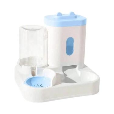 Imagem de Dispensador E Alimentador Automático De Água Para Gatos De Grande Capa